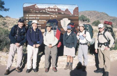 Picture of me at Big Bend National Park in November 2000 